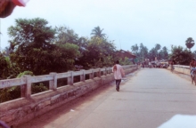 The Bhubaneshvara to Puri National Highway bridge